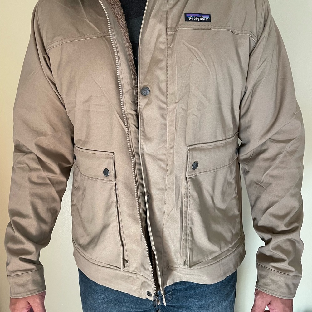 Tan Patagonia work wear jacket